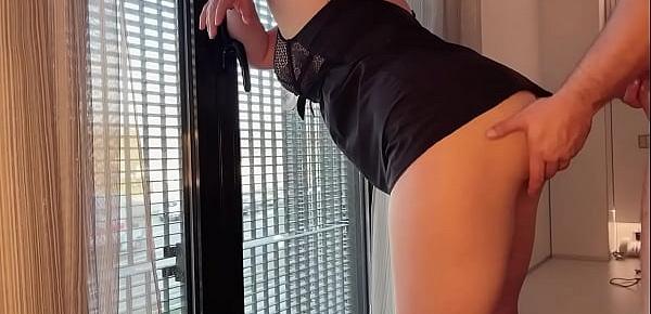 Standing anal for Russian milf in prison